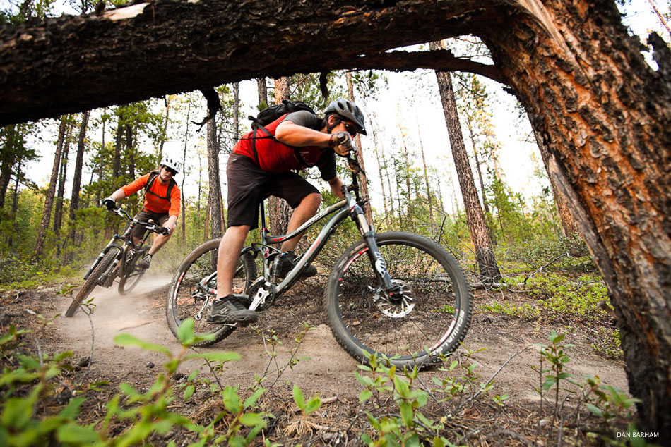 single track riding